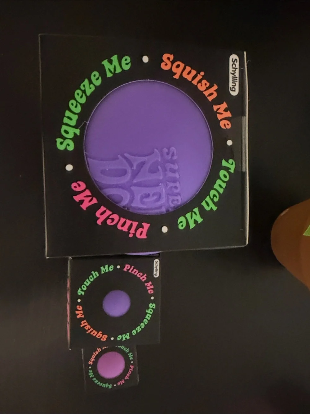 Schylling Super NeeDoh Groovy Globe – Purple Stress Toy